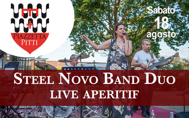 Sabato 18 agosto 2018 – Steel Novo Band Duo live aperitif